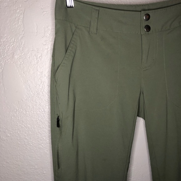 Columbia Green Saturday Trail II Knee Pants Size 4 - Picture 4 of 8